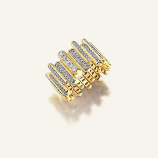 Beams Band Diamond Ring