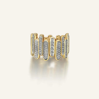 Beams Band Diamond Ring