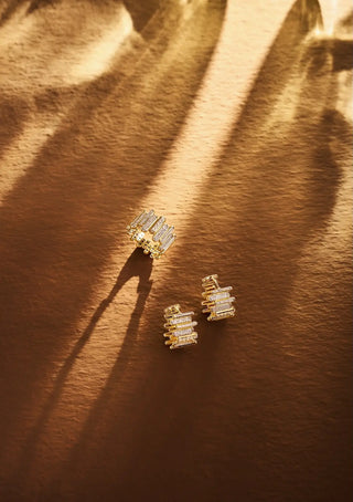 Beams Band Diamond Ring