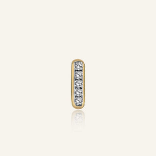 Beams Mini Diamond Stud