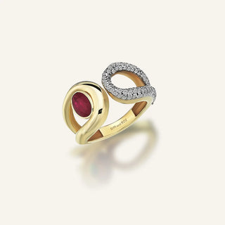 Chroma Ruby & Diamond Ring