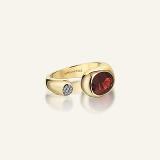 Chroma Garnet Ring