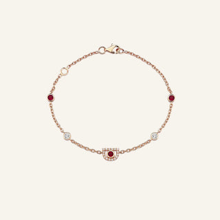 Comet Yakut Taşlı Bilezik