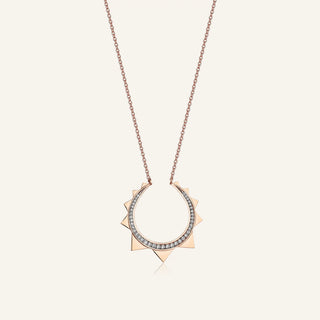 Halo Diamond Necklace