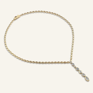 Loops Lariat Diamond Necklace