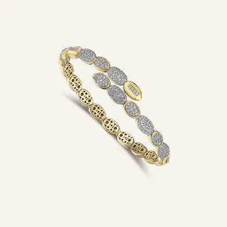 Loops Diamond Coil Bracelet
