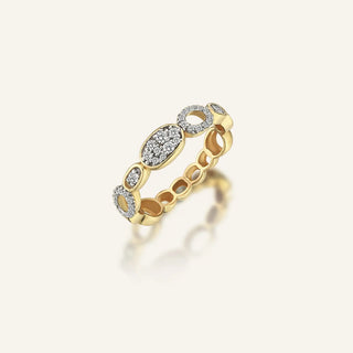 Loops Diamond Eternity Ring