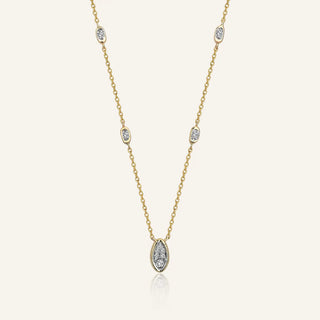 Loops Diamond Chain Necklace