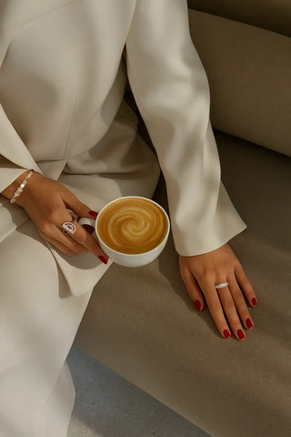 Momentum Diamond Bangle  in Yellow Gold