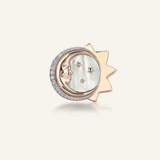 Sedef Taşı Ay Yüzük