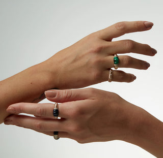 Terra Malachite Ring