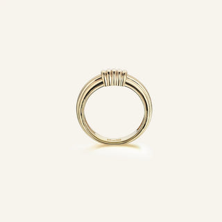 Torque Ring in Yellow Gold