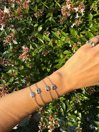 Treasured Pırlanta ve Safir Taşlı Bilezik