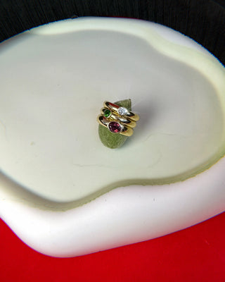 Treasured Tourmaline & Diamond Ring