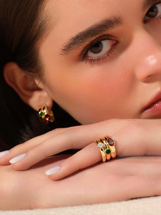 Treasured Tourmaline & Diamond Ring